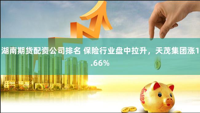 湖南期货配资公司排名 保险行业盘中拉升，天茂集团涨1.66%
